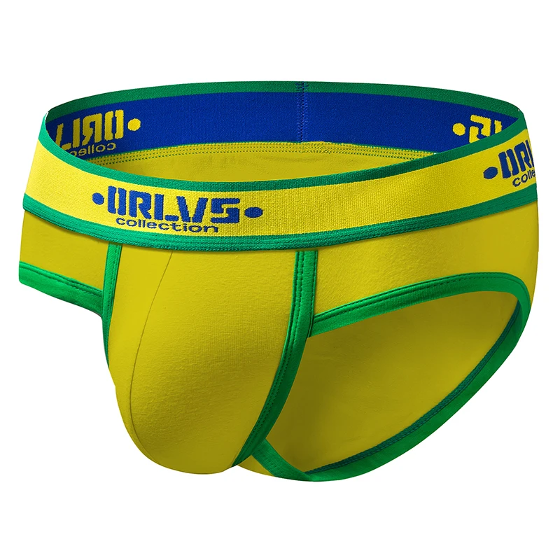 Горячее сексуальное нижнее белье мужские трусы цветные хлопковые бикини Ropa Interior