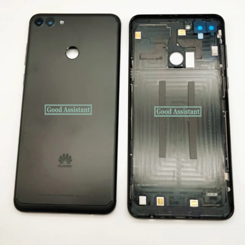5,9 дюйма Новинка для huawei Y9 FLA LX3 L23 LX1 L21 LX5 L22 AL00 LA10 задняя крышка для батареи, крышка для двери, корпус, чехол, запчасти для заднего стекла