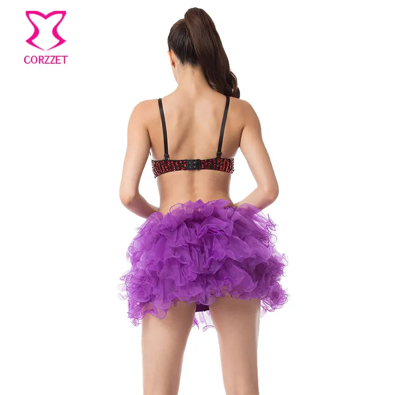 Бюстгальтер с пуш-ап и юбка блестками | Женская одежда