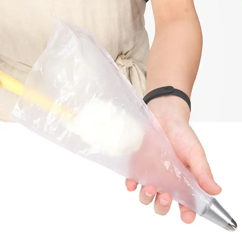 100 шт Кондитерские мешки утолщенные большие кондитеркие PE одноразовые