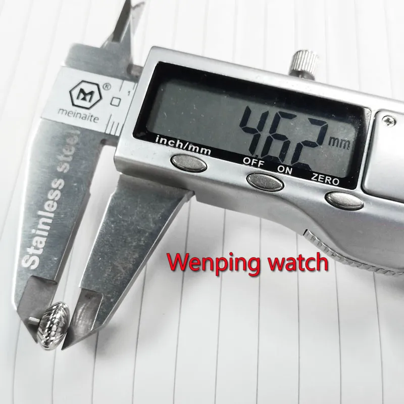 1 шт Нержавеющая сталь часы Корона Fit ST36 ETA 6497 6498 движение P169-crown | Наручные