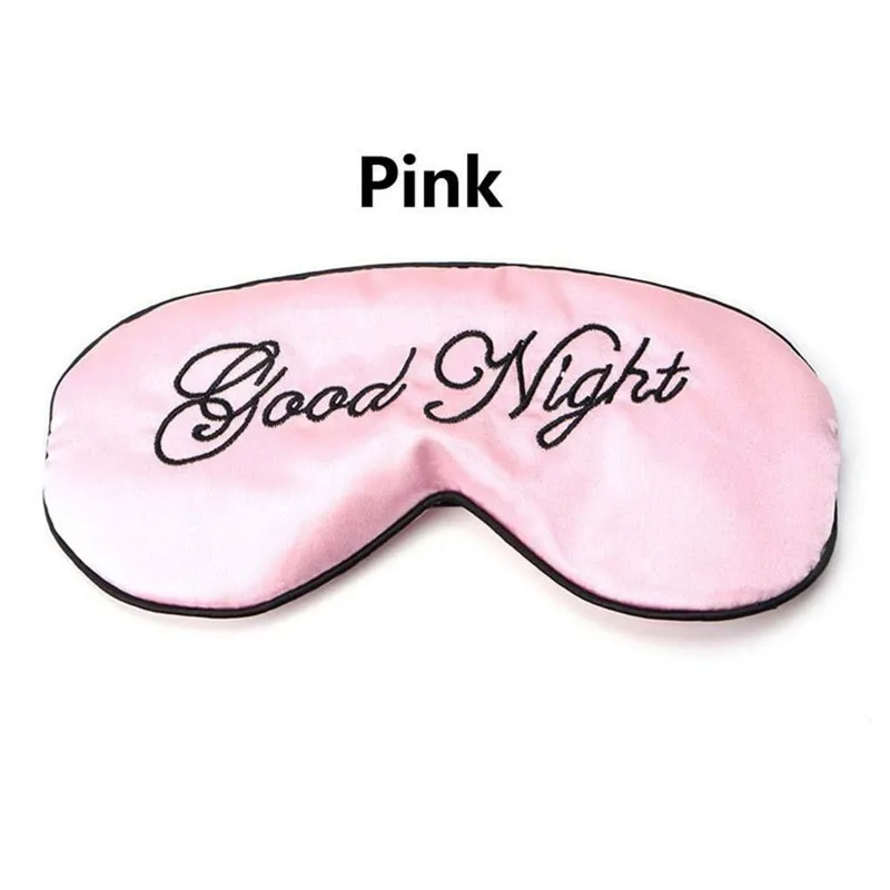 High Quality Imitation silk Soft Sleep Mask Relax Aid For Travel Blindfold Padded Shade Eye Patch Natural Sleeping | Красота и