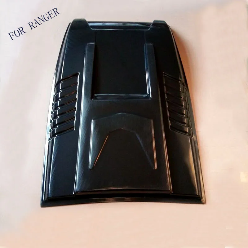 Капот совок подходит для Ranger 2012- T6 T7 XLT капот подходит для Ford Ranger T7 Wildtrak подходит для Ford Everest - Цвет: BLACK