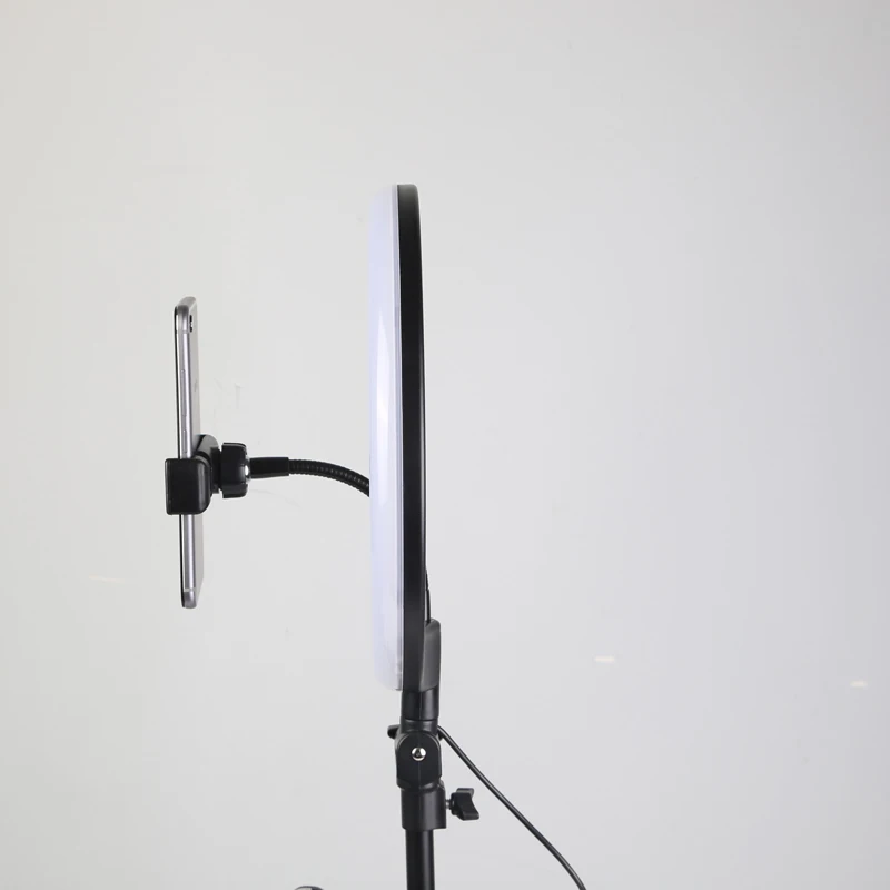 Фотостудия 10 &quotСелфи кольцо света 3 вида цветов Регулируемый USB разъем 120
