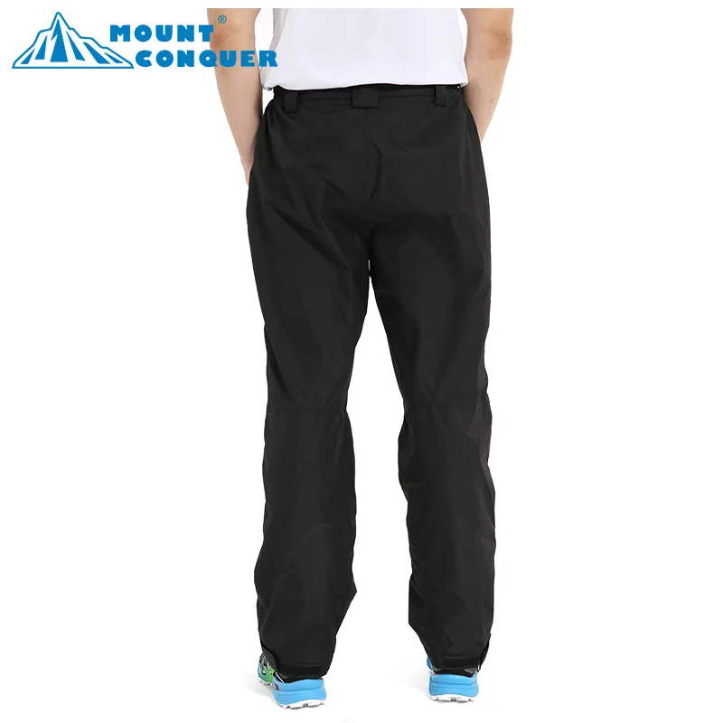 Дышащие водонепроницаемые ветрозащитные с мягкой оболочкой походные брюки для