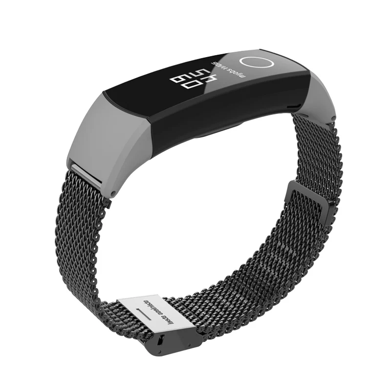 Mijobs Миланский металлический ремешок для huawei Honor Band 4 5, умный браслет, браслеты из нержавеющей стали, аксессуары для Honor Band 4