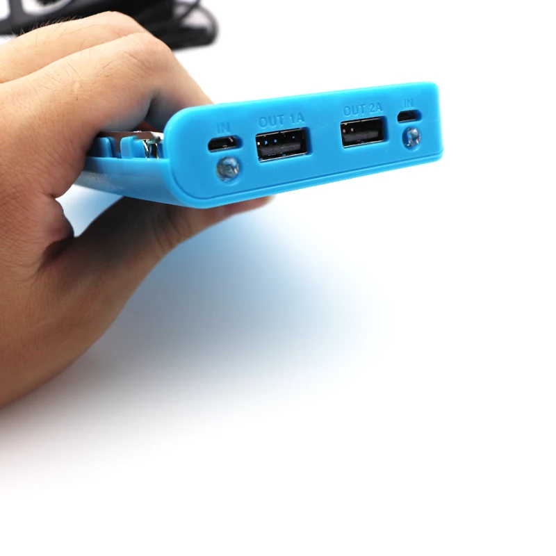 Внешний аккумулятор с двумя USB портами 18650 5 В| |