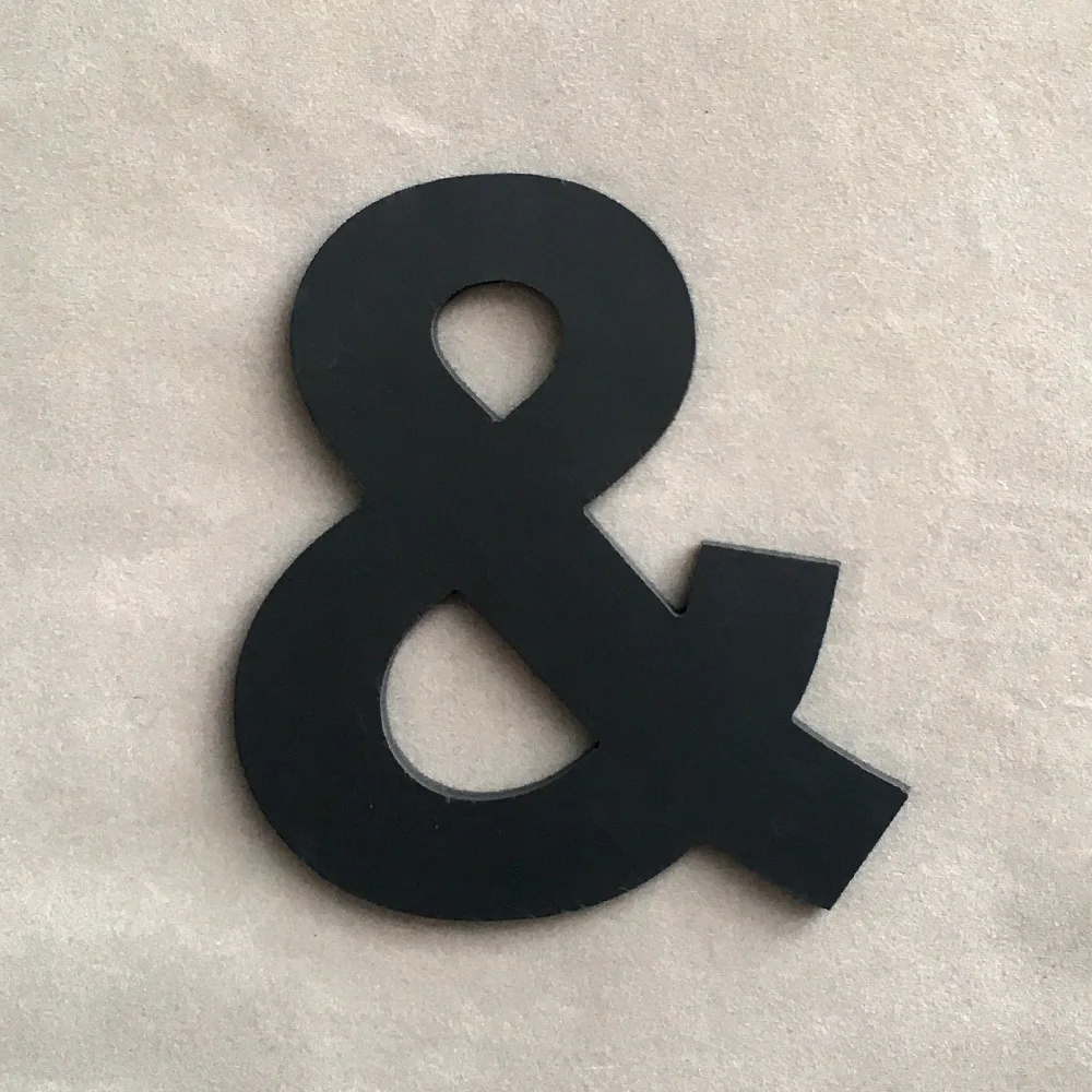 Symbol DIY 3D черная столичная английская стена для писем наклейки для гостиной спальни фон стены домашний Декор ПВХ съемные наклейки на стену - Цвет: Symbol