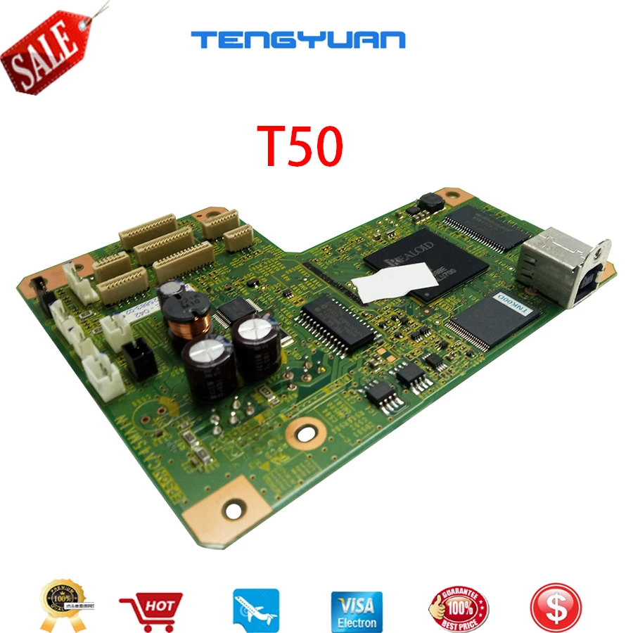 

FORMATTER PCA ASSY Formatter Board logic mother board for Epson L800 L801 R280 R290 R285 R330 A50 T50 P50 in Printer parts