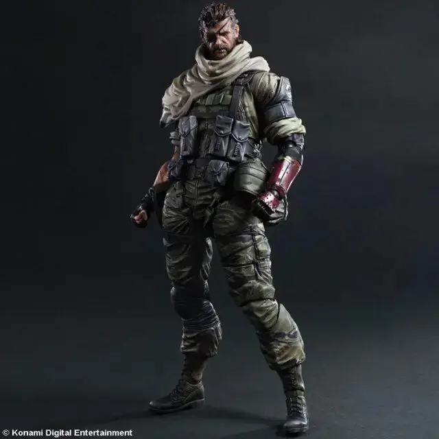 PLAY ARTS 33 см металлическая Шестерня твердая V змея фигурка модель игрушки|Игровые