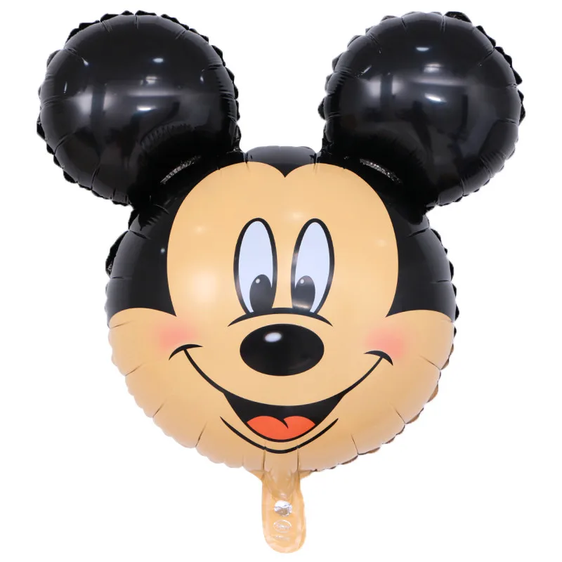 mickey head 1 шт./лот 112*64 см Микки и Минни большой размер воздушные шары для дня рождения украшения Воздушные шары красный воздушный шар "Минни" поставки - Цвет: mickey head