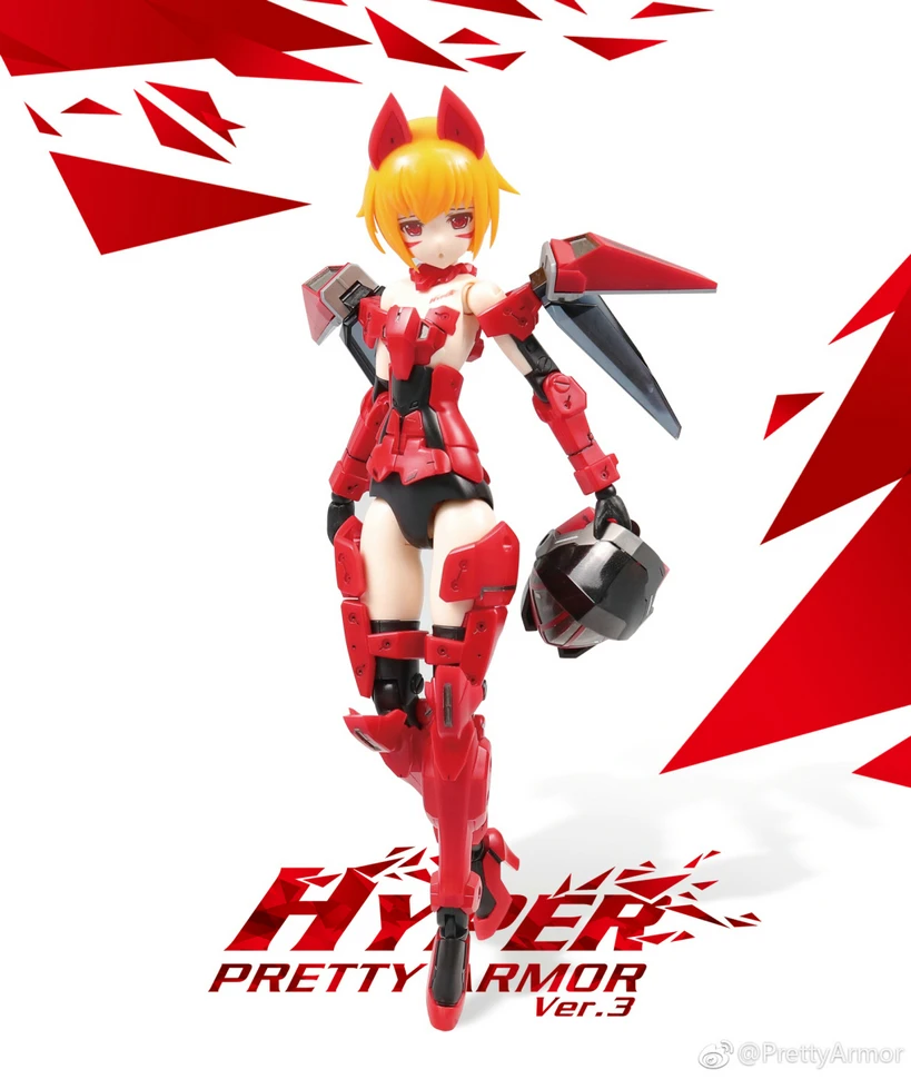 Armor PA Frame Arms Girl Fate красный мотоцикл + персонаж шлем каблуки сборная фигурка модель
