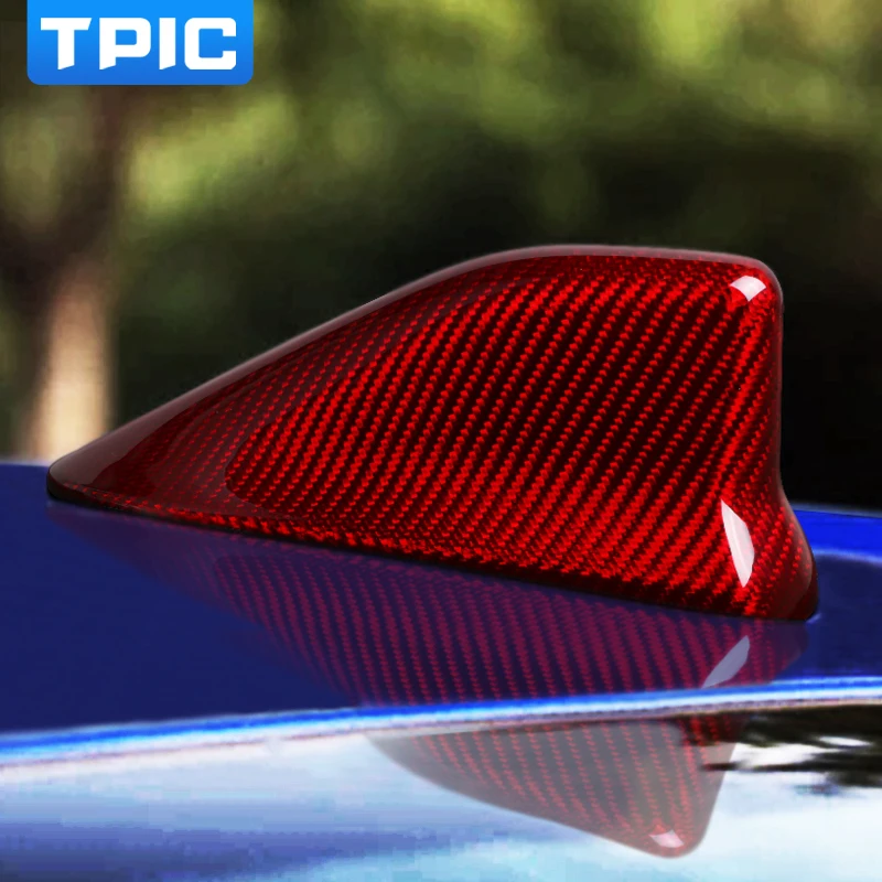 TPIC автомобильный радиоприемник из углеродного волокна Акулий плавник антенна