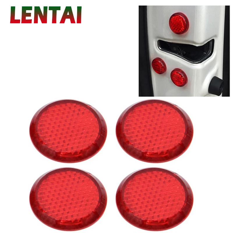 LENTAI 1Set Auto Car Screw Reflective Protection Cap Stickers For Kia Rio Ceed Sportage Peugeot 307 206 308 207 407 Hyundai | Автомобили и
