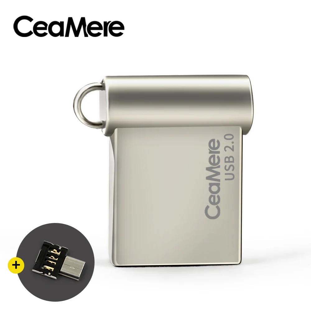 Ceamere CD06 USB флешка 4 ГБ/8 ГБ/16 ГБ/32 ГБ/64 Гб Флешка флеш-диск 2 0 карта памяти диск 1 |