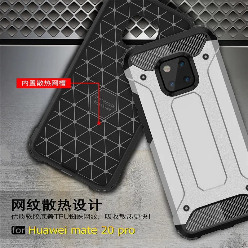 Для Huawei Mate 20 pro heavy hybrid Полный поворотный Бронированный для Honor 6X 8C 8X max. 10 Coque Capa 9 Lite /