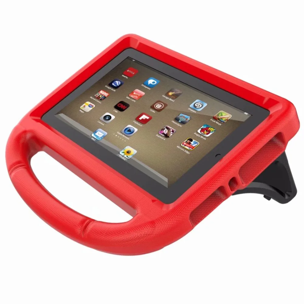 Чехол для Amazon Kindle fire7 2015/2017 EVA пены ударопрочность Футбол узор ручные стенд