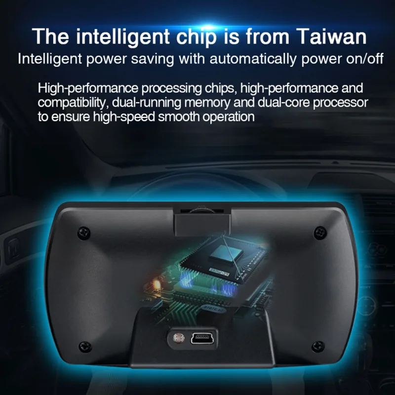 T800 Hud Автомобильный дисплей OBD gps бортовой автомобильный компьютер умный цифровой измеритель HD OBD2 дисплей Спидометр об/мин Тахометр