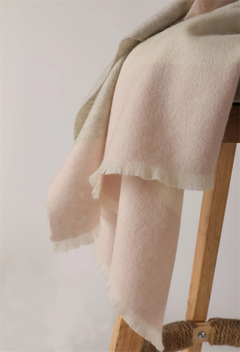 Новинка 100% модные женские кашемировые шарфы в клетку шаль из пашмины мелкие с