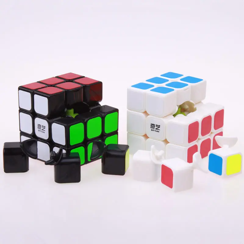QIYI магический скоростной 2x2 куб 5x5x5 без наклеек 3x3 Карманный головоломка