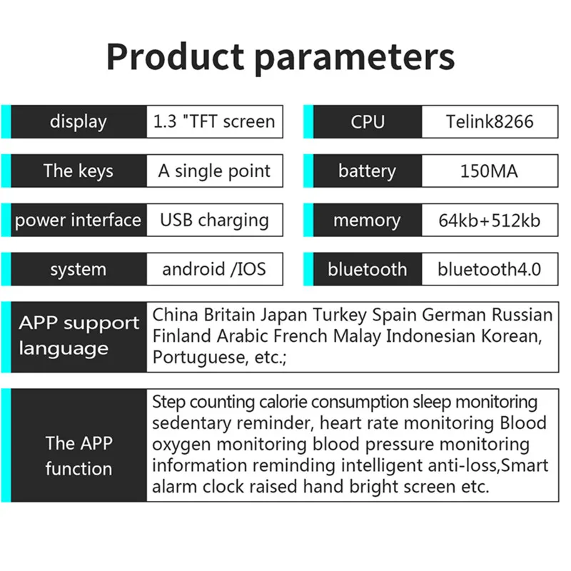 116 PLUS смарт браслет 1 3 дюйма AMOLED дисплей USB быстрая зарядка мониторинг сердечного