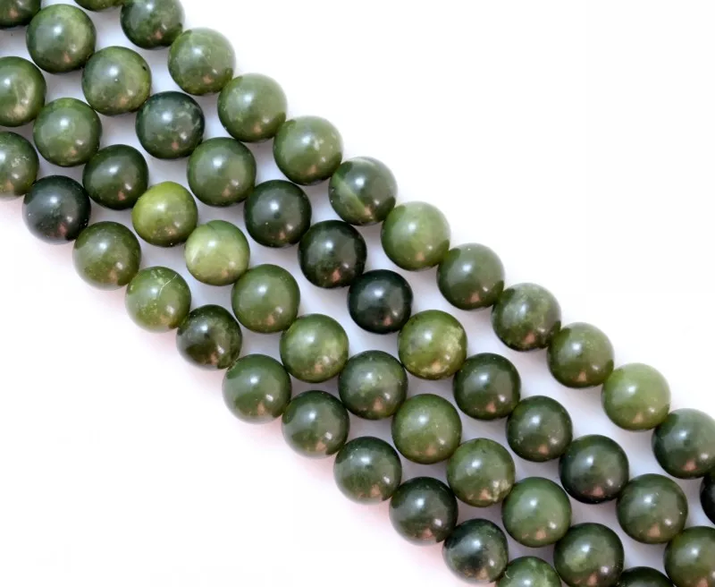 

Natural Green Stone Beads 6mm 8mm 10mm 12mm For Jewelry Making DIY Jewelry 15inches
