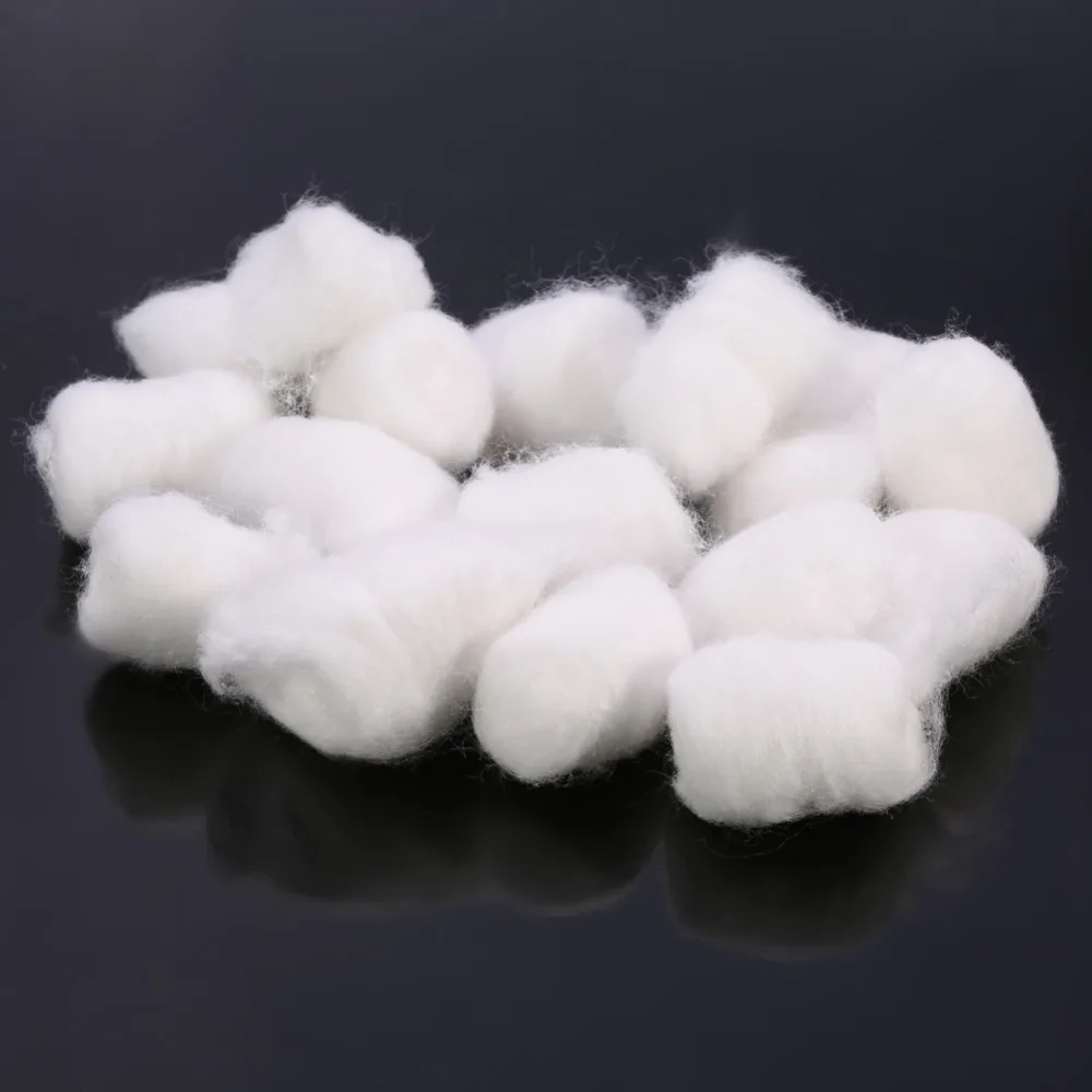 100 шт средство для снятия макияжа с протрите ватные шарики косметические