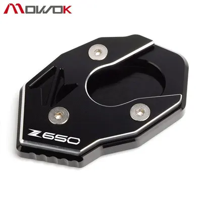 Новое поступление для Kawasaki Z650 Z 650 Z900 Z900RS зеленый мотоцикл CNC боковая подставка пластина увеличитель подставка расширение