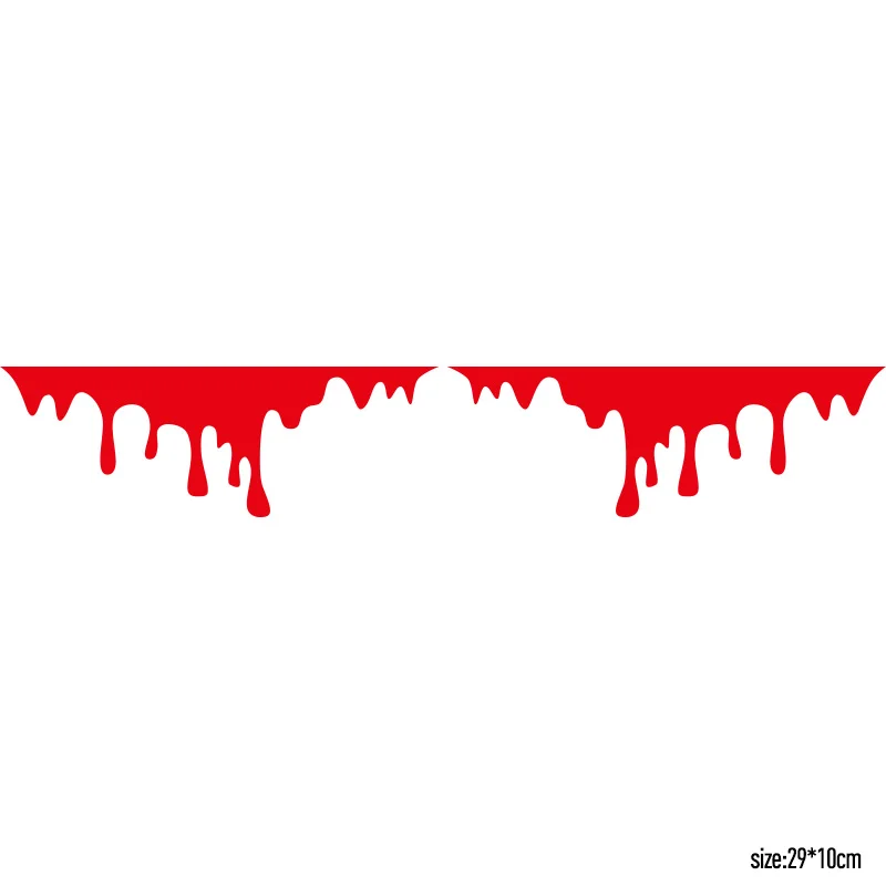 1 пара индивидуальных наклеек с кровью наклейка автомобильный Стайлинг для vw audi