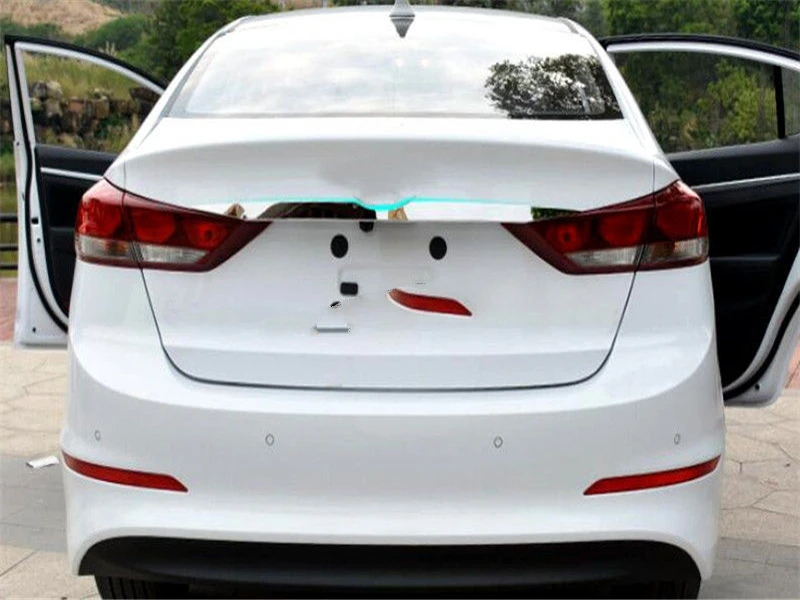 Накладка на порог для багажника из нержавеющей стали Hyundai Elantra Avante 2016 2017|for hyundai