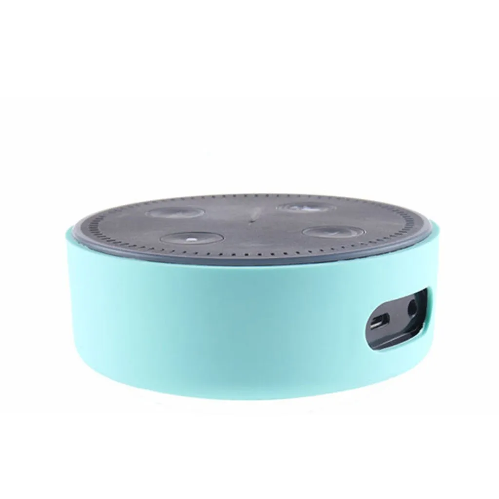 Новый 1 шт силиконовый защитный ультратонкий чехол для Amazon Echo Dot 2-й Прямая