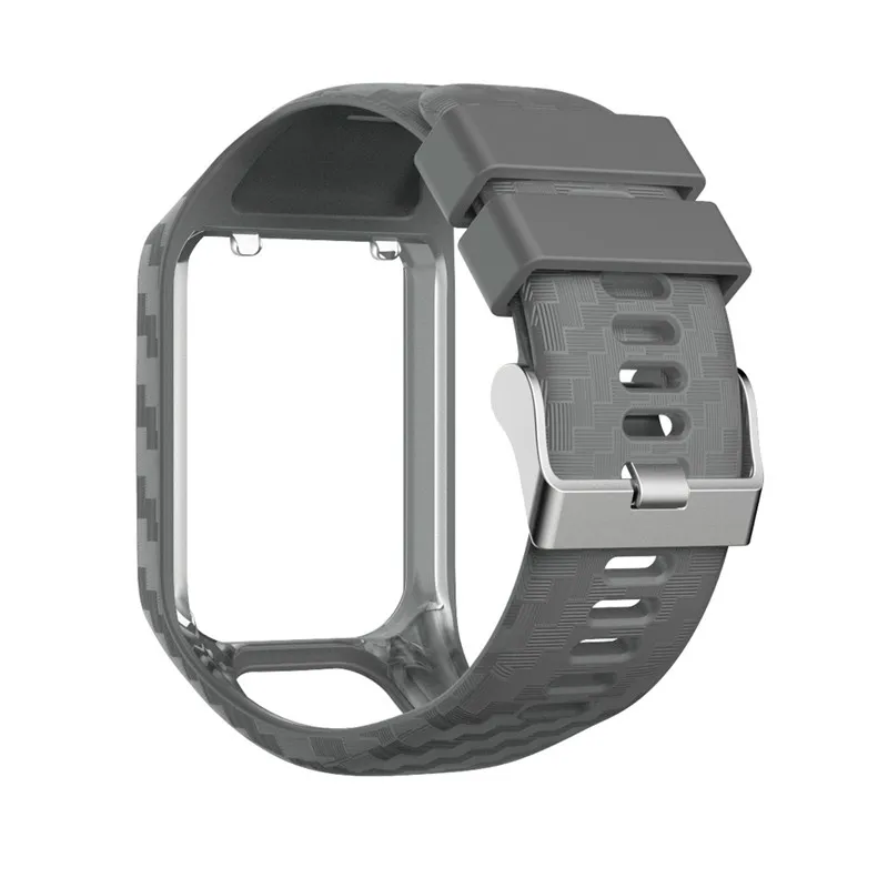 Новые силиконовые сменные наручные часы ремешок для TomTom Runner 2 3 Spark 3 gps спортивные часы ремешок для Tom 2 3 серии