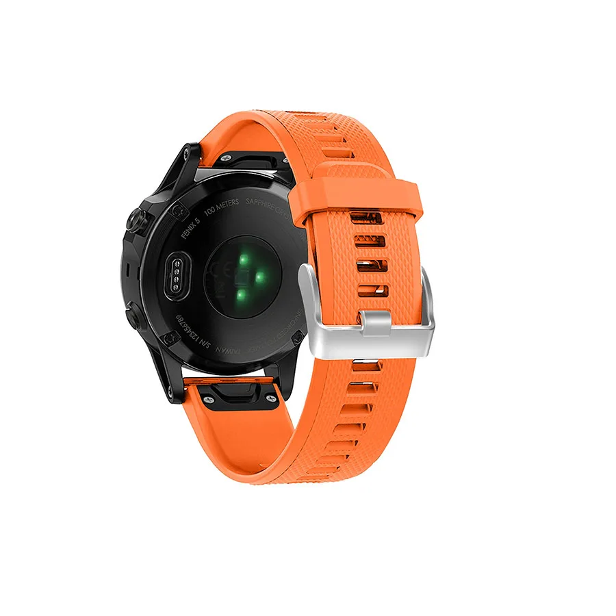Orange Силиконовый спортивный ремешок для Garmin Forerunner 945 935 смарт-ремешок для часов Quick Release Easyfit сменный ремешок на запястье ремень - Цвет ремешка: Orange