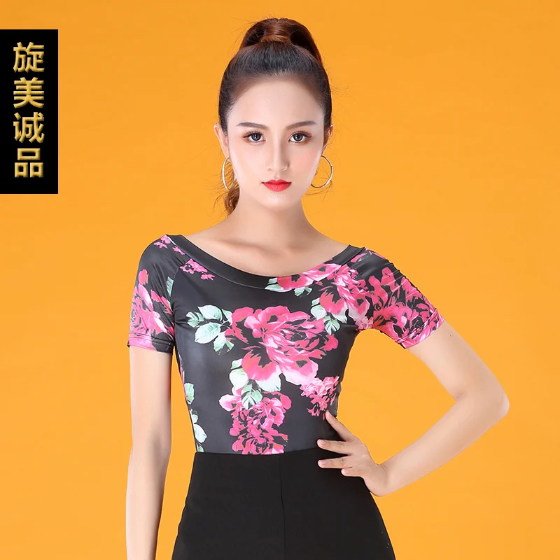 Новинка 2019 сексуальная танцевальная одежда женский топ для латиноамериканской