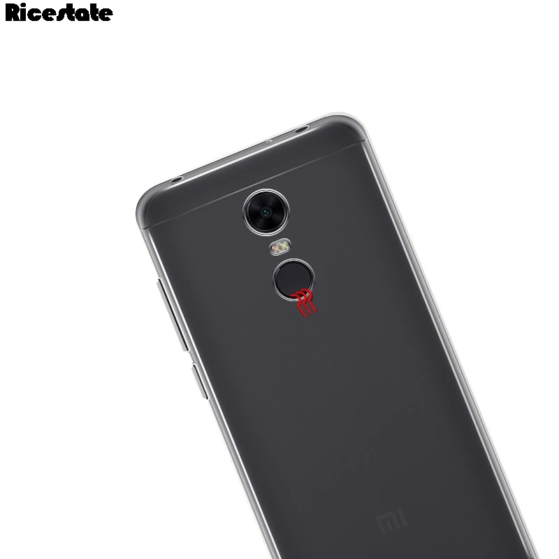 Ультратонкий Прозрачный чехол Ricestate из ТПУ для Xiaomi Redmi 5 Plus мягкий силиконовый Redmi5