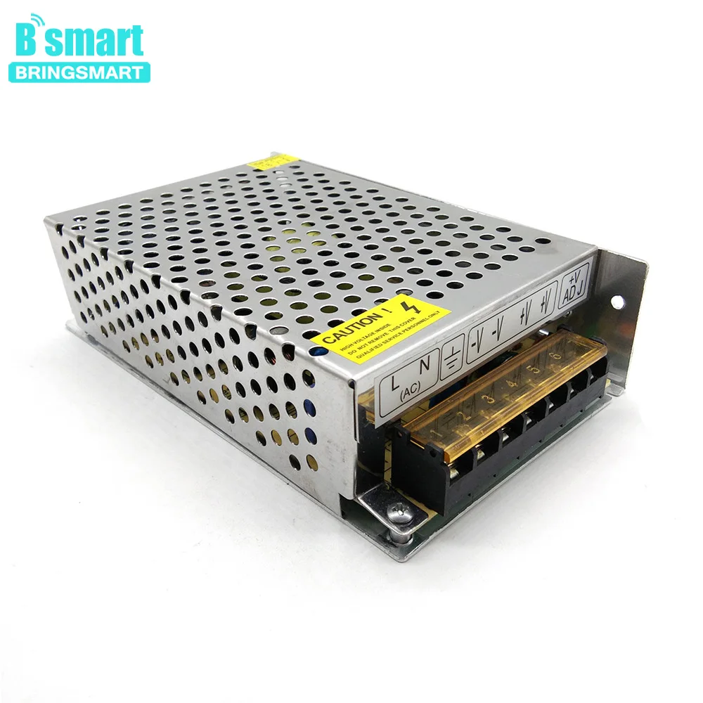 Bringsmart 12 В 10A DC драйвер импульсного источника питания для светодиодной ленты 220 AC к