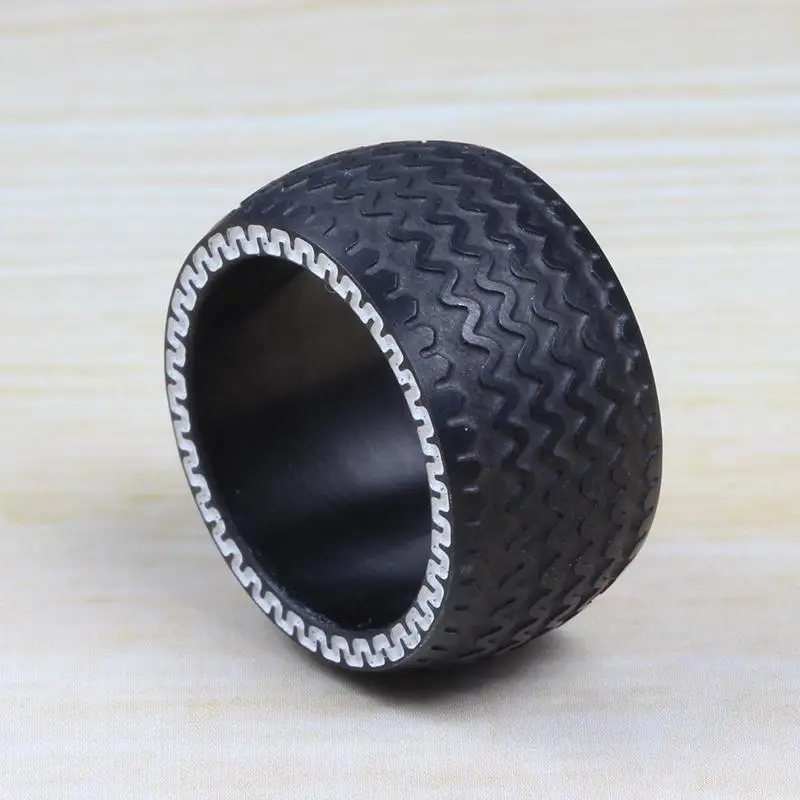 2019 New Special Offer Car Anillos Cool Men Rings Jewelry Stainless Steel With Color Tire Design Wholesale Top Quality Ring | Украшения и