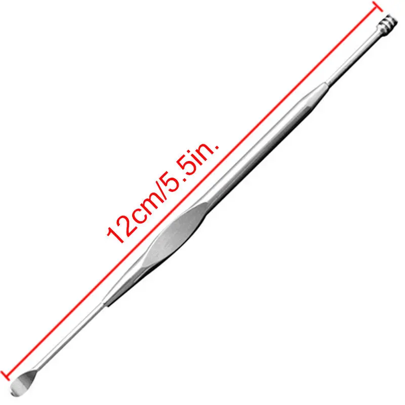 2 шт./компл. 2в1 очиститель для ушей из нержавеющей стали удаления восковых куреток