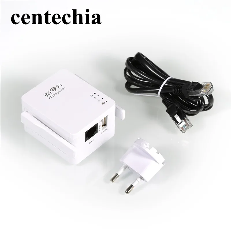 Бренд Centechia новинка 300 Мбит/с Wi Fi ретранслятор сетевой расширитель диапазона