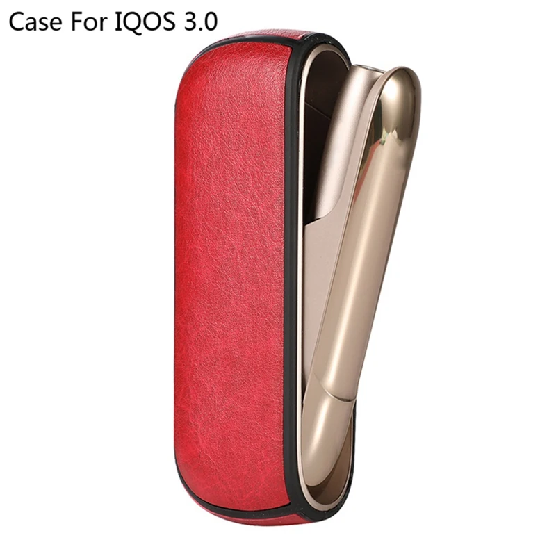 RD Чехол из ТПУ для IQOS 3,0, чехол для переноски, чехол для электронной сигареты, аксессуары для хранения, чехол, однотонный чехол для IQOS 3 - Цвет: RD