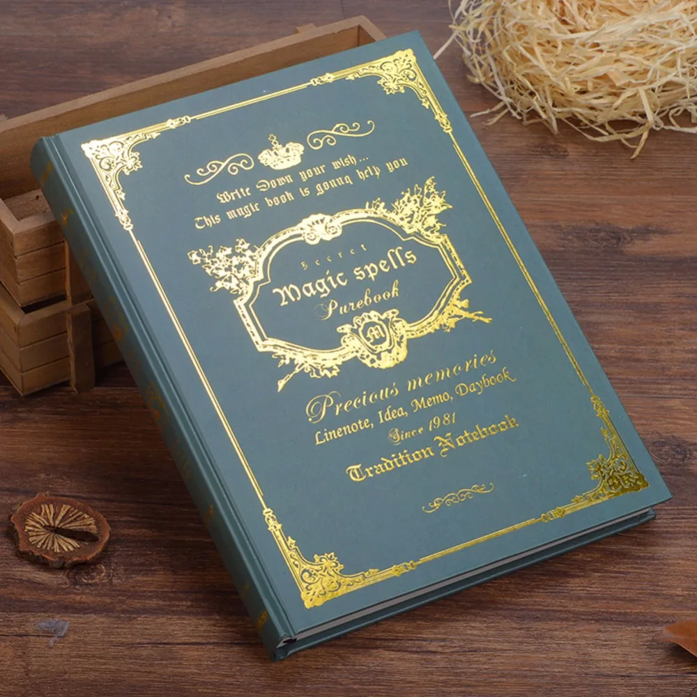 1 шт./упак. Magic-заклинание Европейский Стиль Тетрадь& Дневник для школьных принадлежностей и канцелярских товаров