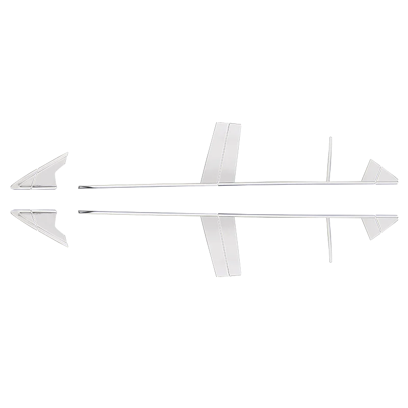 Высококачественная накладка на окна из нержавеющей стали для автомобиля