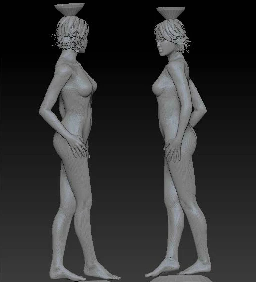 3D stl резная Фигурка Скульптура 3d модель для станка с ЧПУ в формате STL файл