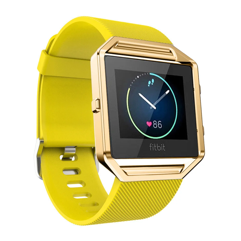 Fitbit Blaze ремешок для Смарт часы Frontier/классические замена силиконовый браслет с