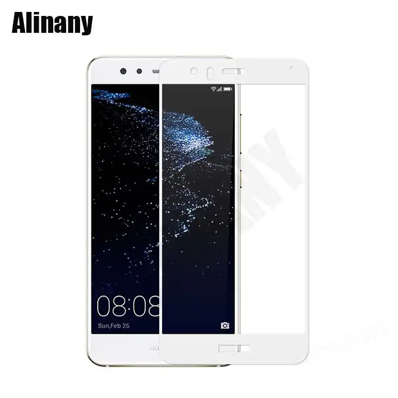 Huawei c закаленным стеклом P10 VTR-29 VTR-L09 Экран протектор huawei P10 плюс VTY-L29 VTY-L09 P10Plus защитная плёнка полностью покрывающая
