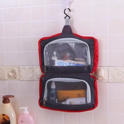 

Fashion travel toiletry bags Oxford protection water makeup bag receive bag storage bag with hook 30*19*8cm free shipping