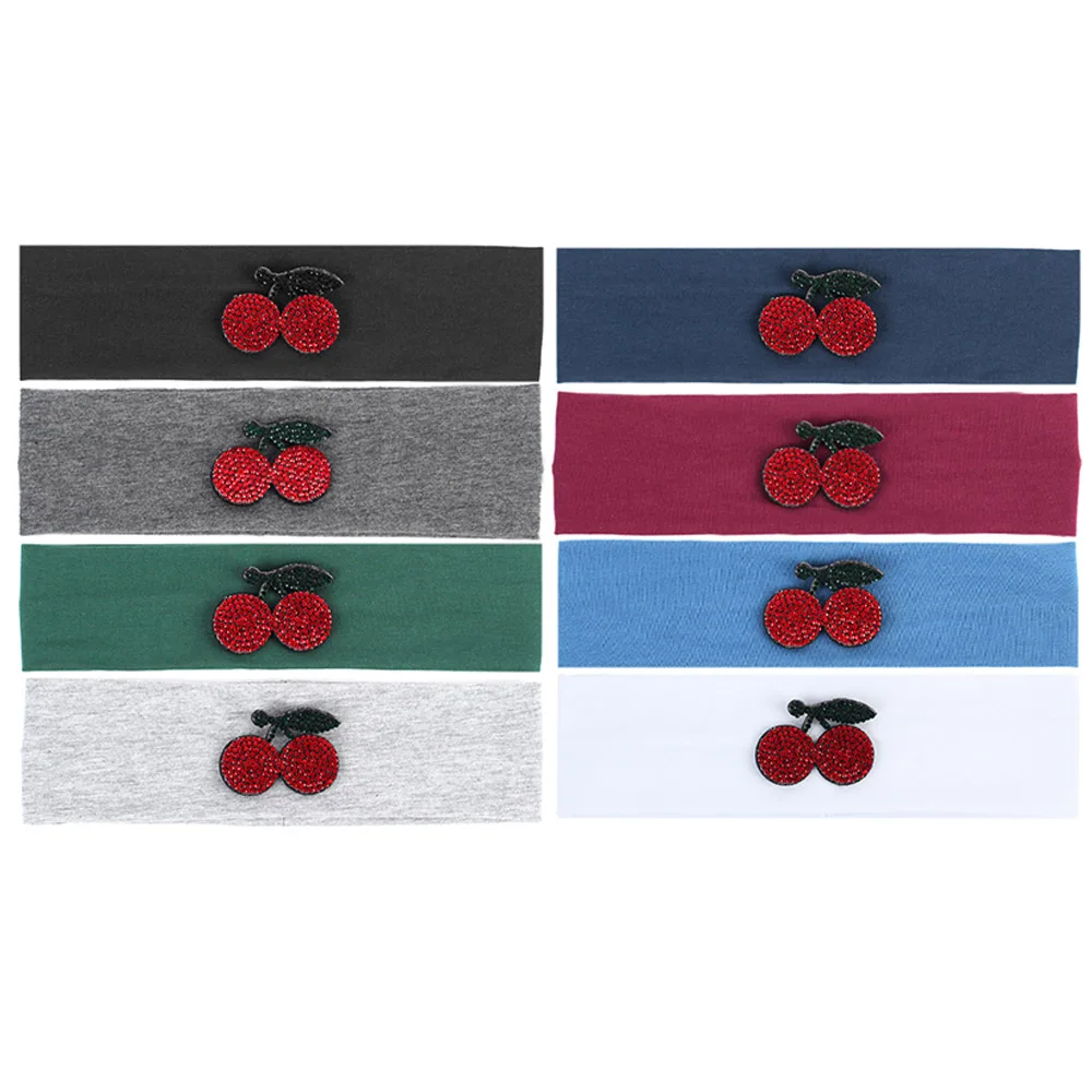 Повязка на голову для новорожденных детей милые красные головные повязки с