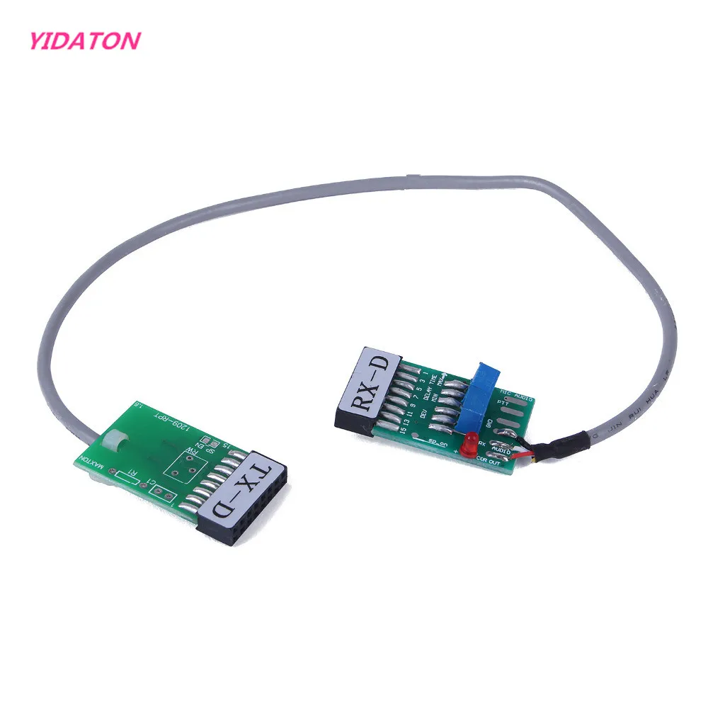

YIDATON Radio Relay Station Repeater Connector Cable TX-RX Time Delay for Motorola GM300 GM338 GM3188 GM3688 GM950I GM950E SM120