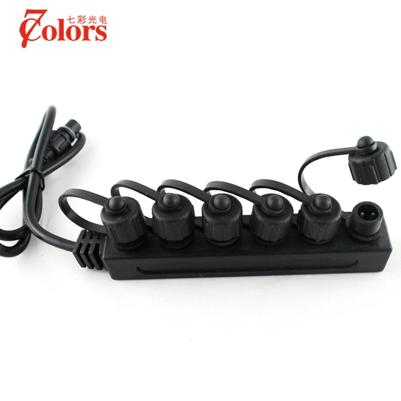 2 контактный/4 контактный разъем водонепроницаемый IP67 6 ходовой