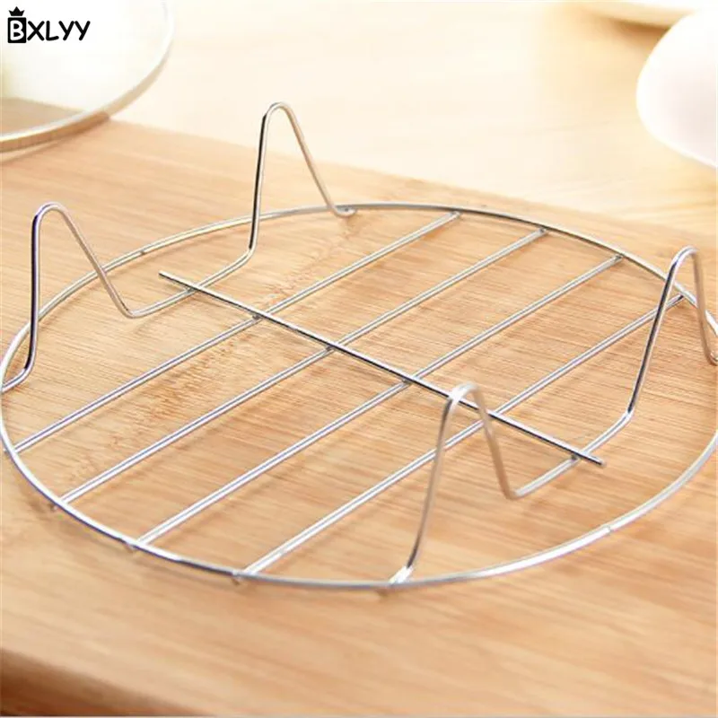 BXLYY Multi-function Stainless Steel Steaming Dish Not Three-legged Rack Cooking Insulation Pad Kitchen Accessories.7z | Дом и сад